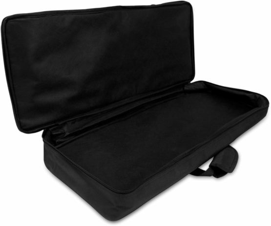 TIGER KGB7-14 | 88 Key Keyboard Bag with Straps | 1460 x 388 x 175mm | Black - Image 2
