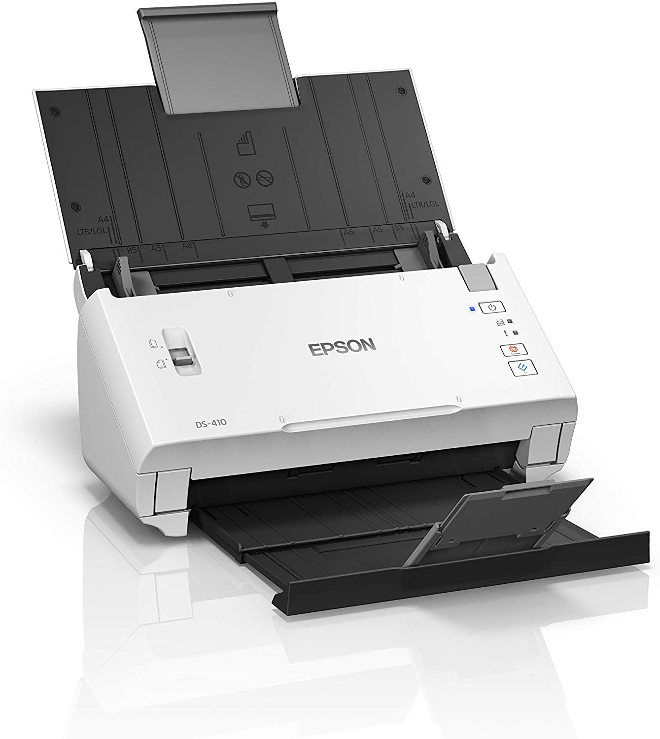 Epson Workforce DS-410 Desktop Sheetfed Business Scanner - 26PPM - USB - Image 4