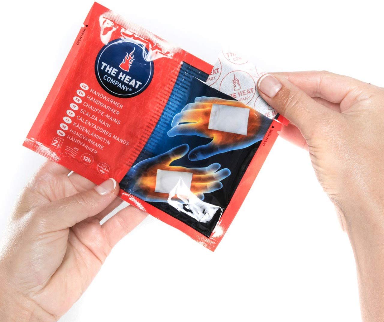 THE HEAT COMPANY Handwarmers, 10 works, EXTRA WARM, Hand Heat Pads, 12 Hours Warm Hands, Instant Heat, Air Activated - Image 2