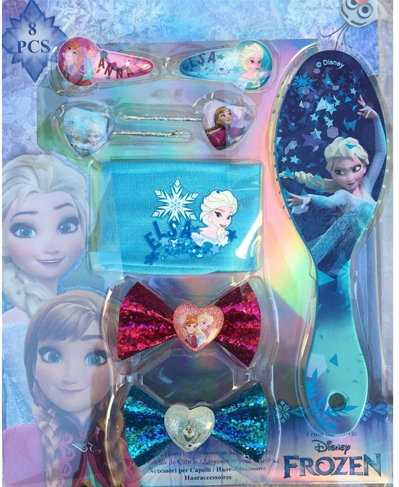 Disney Frozen Set of 8 Hair Accessories (Kids WDFR181), Multicoloured, niño - Image 3
