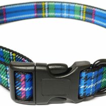 Ancol Tartan Collar Blue 30-50cm