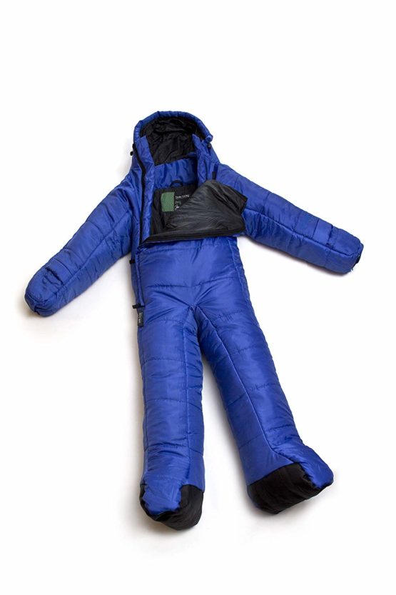 Selk’bag Unisex’s Lite Wearable Sleeping Bag with Arms and Legs, Dark