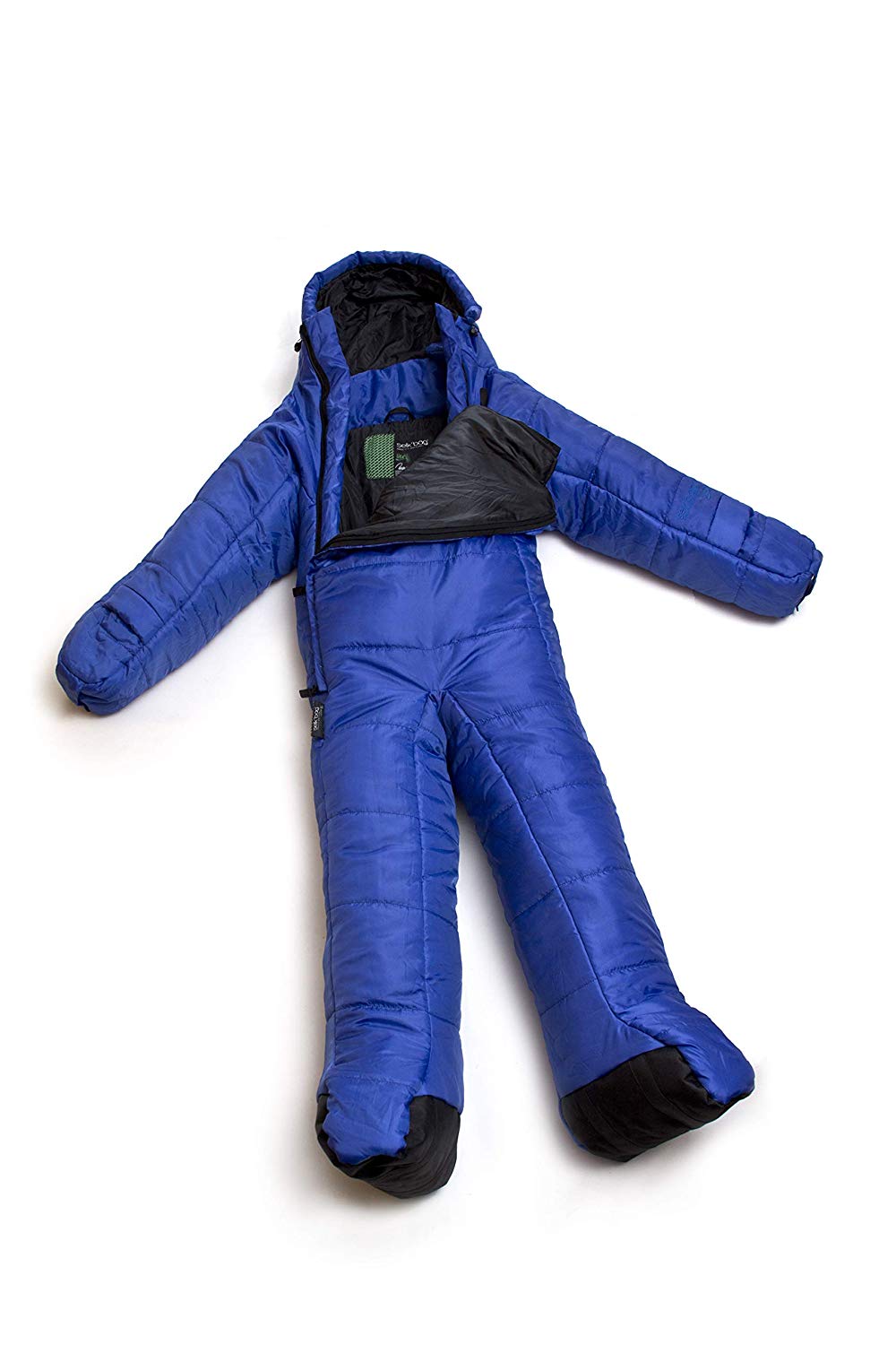 Selk’bag Unisex’s Lite Wearable Sleeping Bag with Arms and Legs, Dark ...