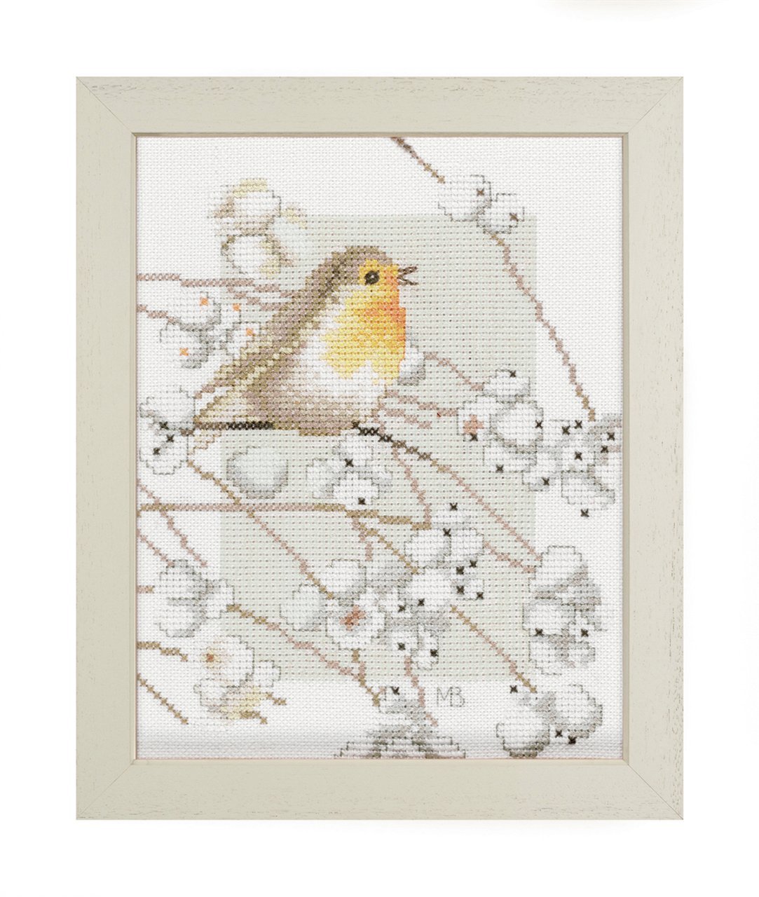 Lanarte Counted Cross Stitch Kit: Robin, NA, 14 x 19cm, N\a - Image 2