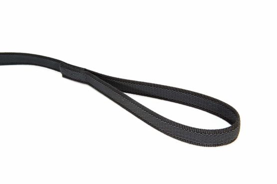 Julius-K9 216GM-S5 Color & Gray Super-Grip Leash with Handle, 20 mm x 5 m, Black-Gray - Image 2