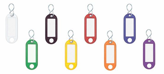Wedo 2628034 Key Fob - Multi-Colour (Pack of 200) - Image 2