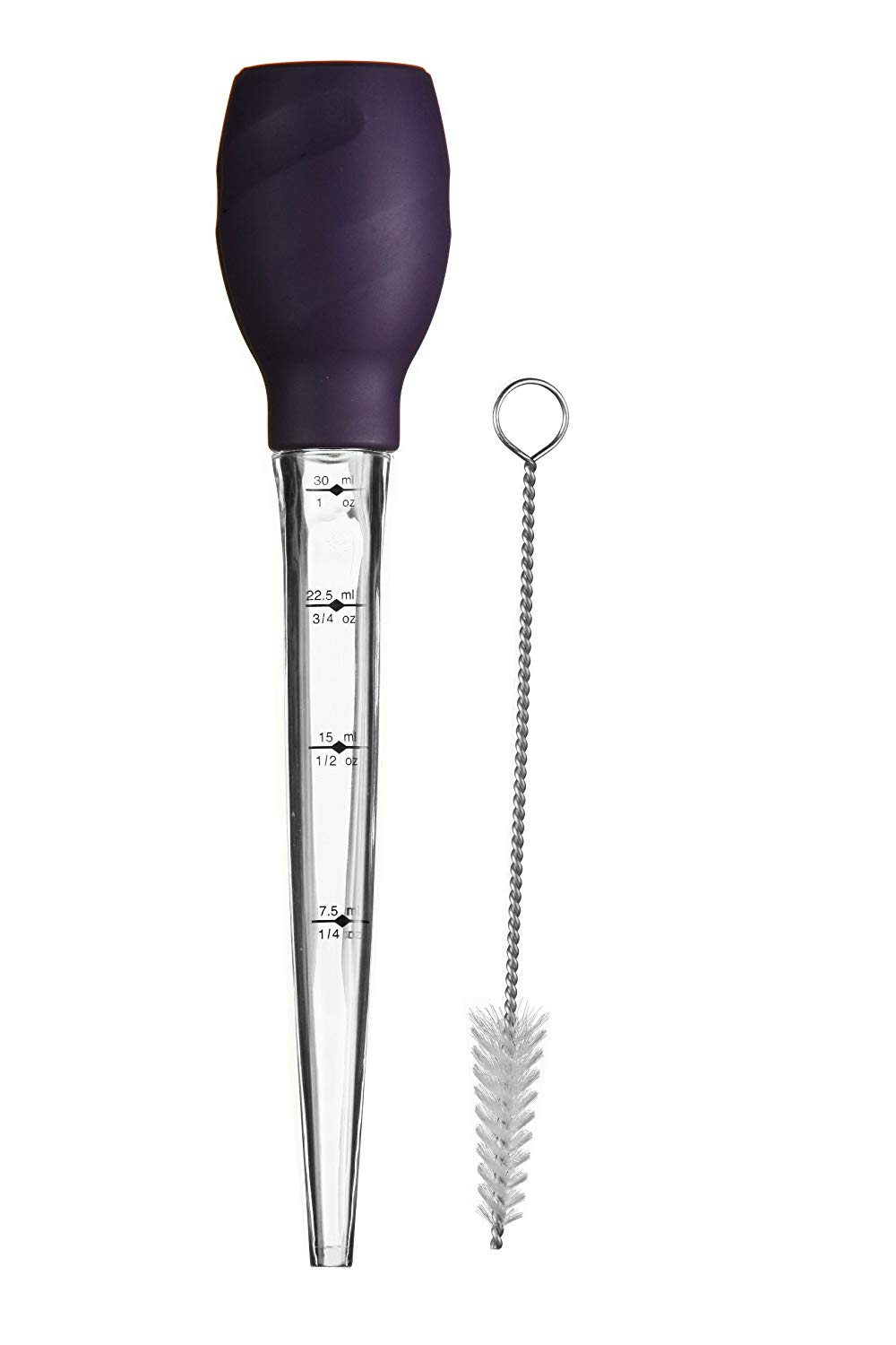 Premier Housewares Zing Silicone Baster - Purple, H30 x W5 x D5cm