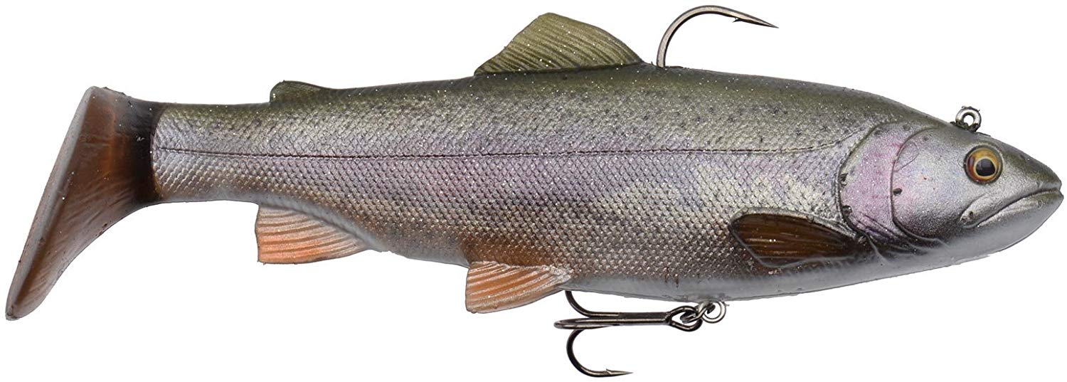 Savage Gear 4D Trout Rattle Shad 12.5cm: Rainbow Trout