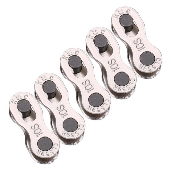 VGEBY1 5 Pairs Bike Chain Links, Quick Release Durable Bicycle Chain with Magic Joint Connector for 8/9/10 Speed Bike