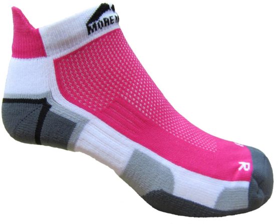 More Mile Womens London, Miami and San Diego Running Socks (3 Pair Pack) - Image 3
