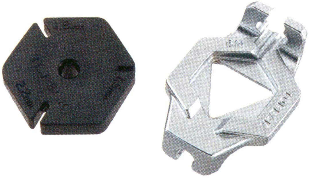 Topeak Unisex Wrench Duo - M7/M9 Spoke Tool, Silver, TU EU