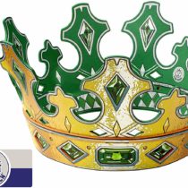 Liontouch 29202LT Medieval Kingmaker Foam Toy Crown For Kids | Part Of A Kid's Costume Line