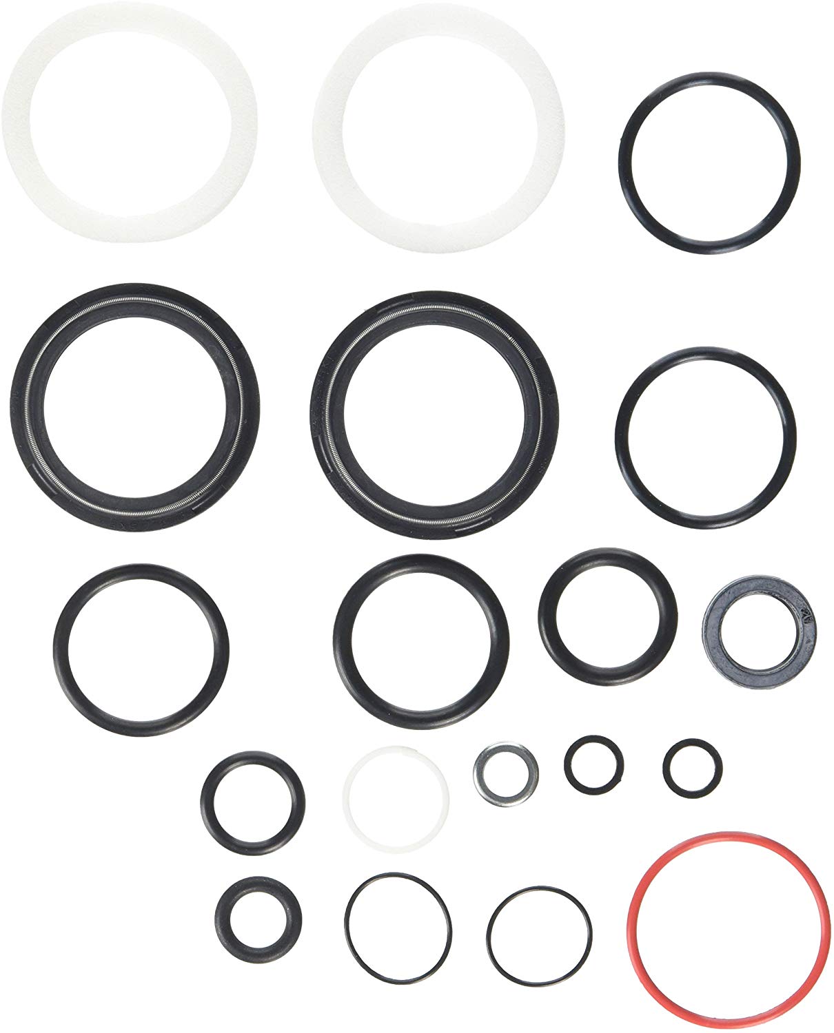 Rock Shox AM Fork Service Kit, Basic Pike Dual Position Air A1, Black, 10
