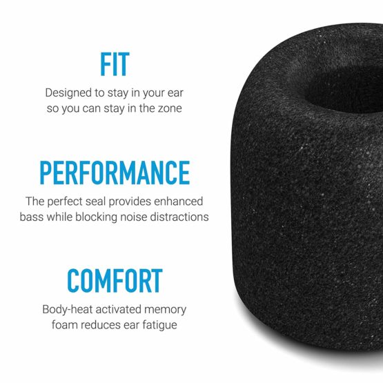 Comply T-400 Sports Isolation Earbud Tips - Medium x3 - Image 3