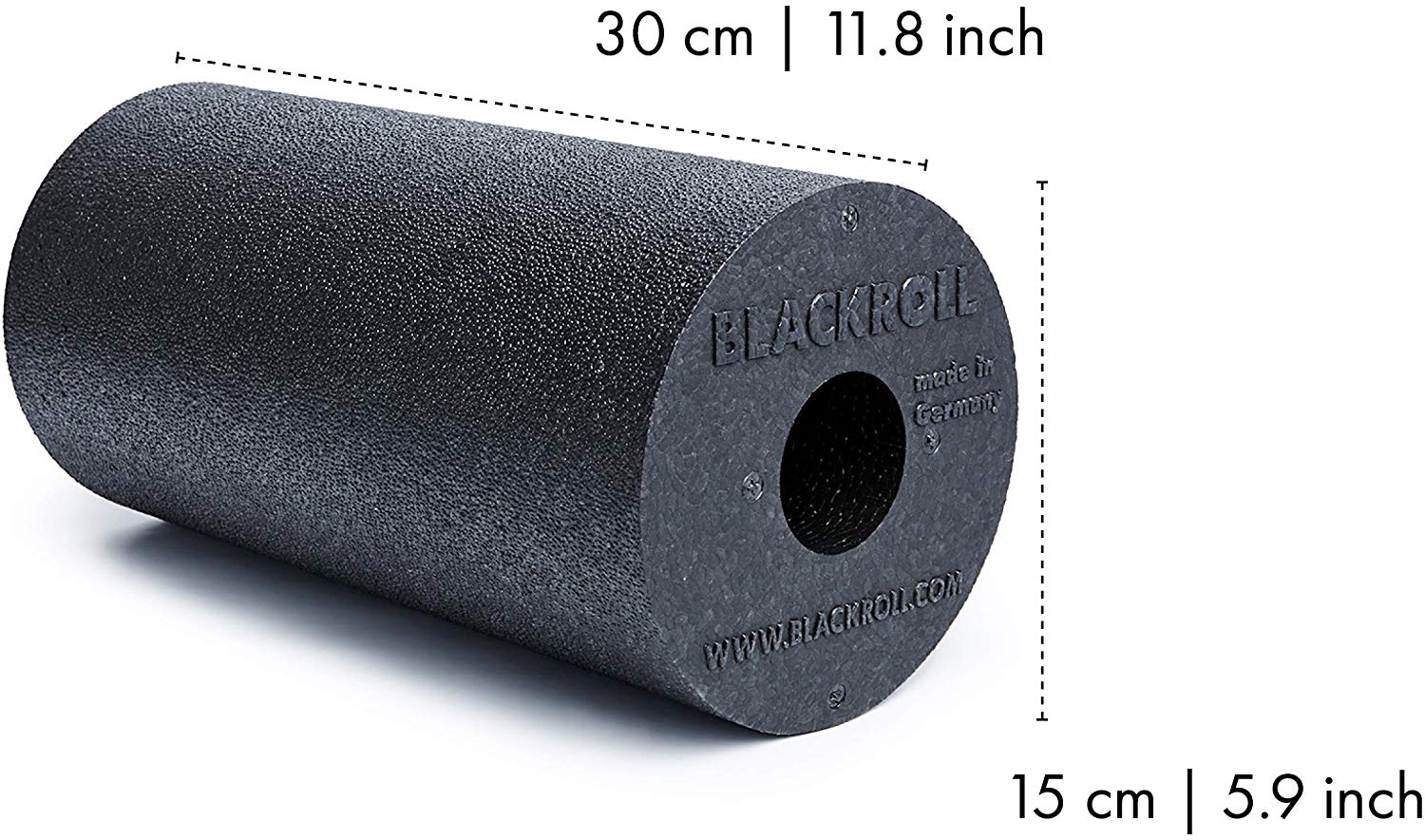 BLACKROLL® STANDARD - The original (density medium) - Self massage foam roller - Muscle roller in different colours, 30cm + booklet - Image 2