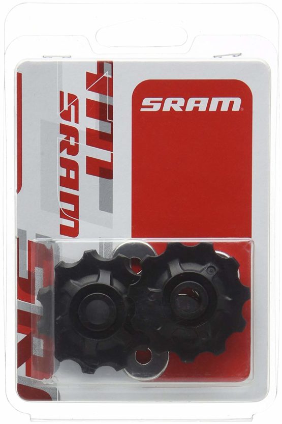 SRAM Jockey Wheel Set for X5 9/10 Speed Rear Derailleurs (Not included Central Bushes), 1 Pair, 11.7518.019.000