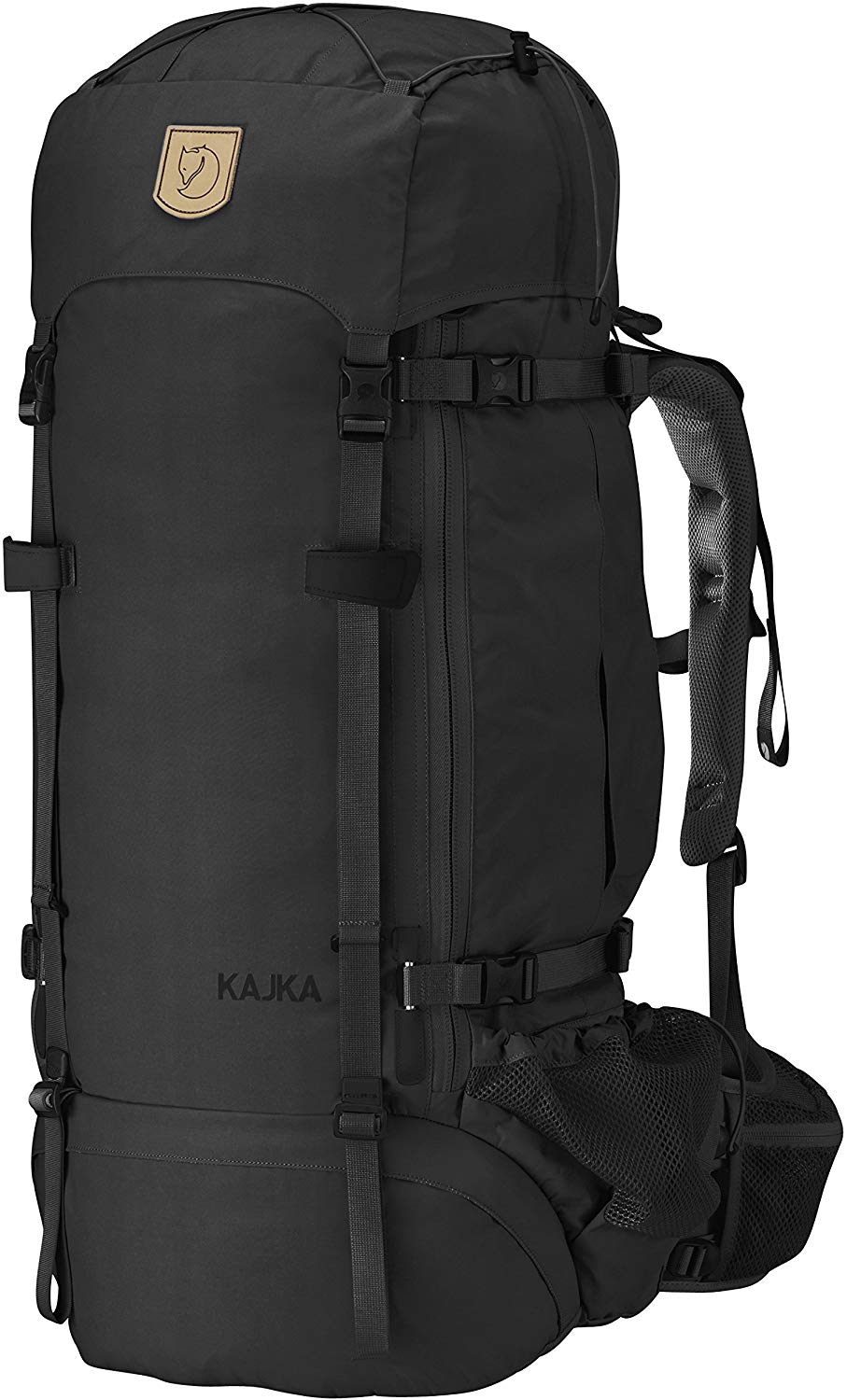 Fjallraven Kajka 75 W Backpack - Black, 80 x 37 29 cm, Large