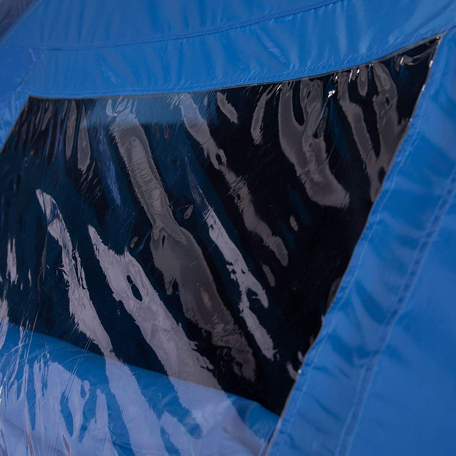 Regatta Karuna Family Camping Tunnel Tent - Nautical Grey/Laser Blue, 4 Person - Image 4