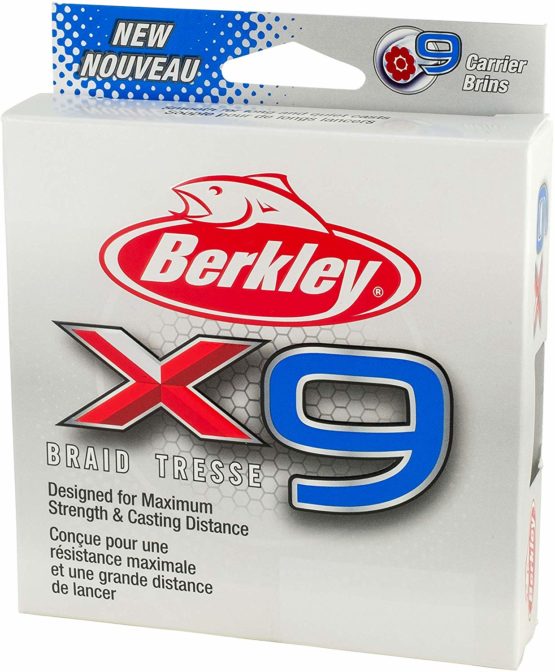 BERKLEY Unisex's X9 Crystal Braided Fishing Line, 165yd/ 10lb - Image 3