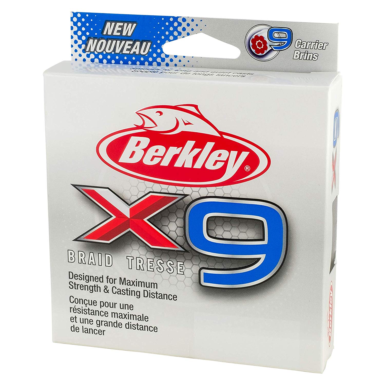 Berkley X9 Braided Fishing Line - 9 Strand Braid Line for Saltwater and Freshwater Fishing Unisex,, Low-Vis Green, 14.2kg - Image 3