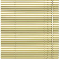 GARDINIA Aluminium Venetian Blinds, Visibility, Light and Glare Protection, Wall and Ceiling Mounting, Mounting Kit Included, Aluminium Venetian Blinds, Beige, 50 x 175 cm (WxH)