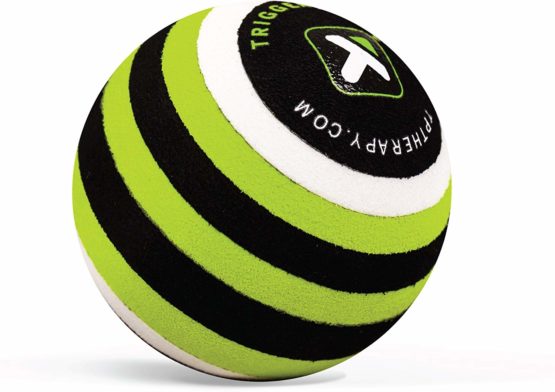 TRIGGERPOINT Trigger Point Performance Unisex's MB1, Deep Tissue Massage Ball for Back, Green, White and Black, 2.6''/5cm