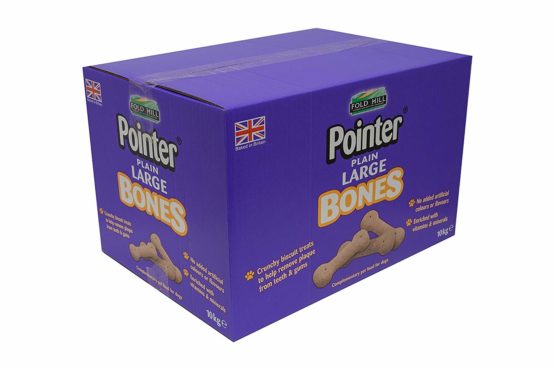 Chewdles Plain Large Bones Dog Treats, 10 kg - Image 2