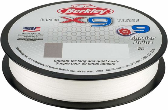 BERKLEY Unisex's X9 Crystal Braided Fishing Line, 165yd/ 10lb - Image 4
