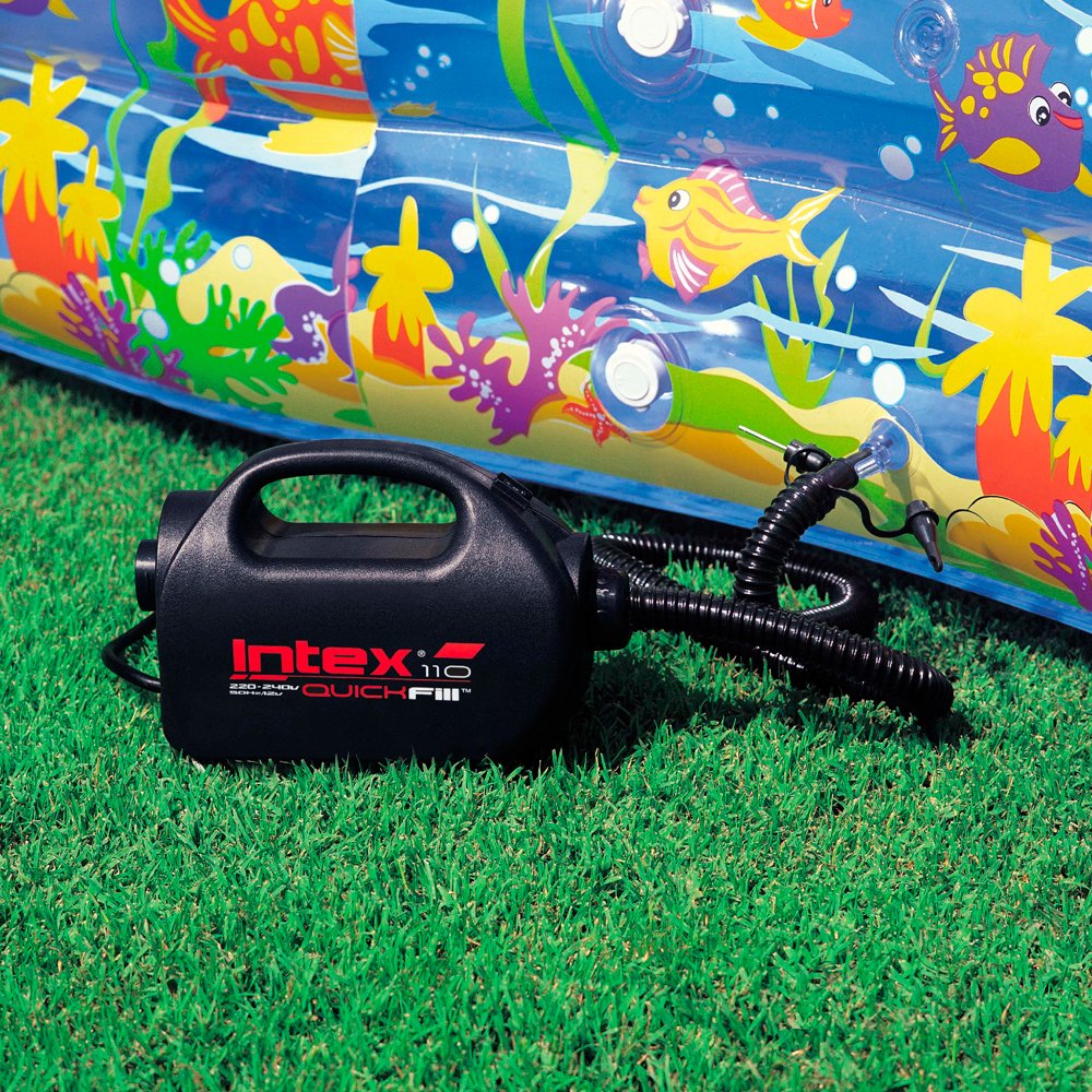 Intex -Pump Quick Fill 12-230 Volt 400 Liters-min, Black - Image 2