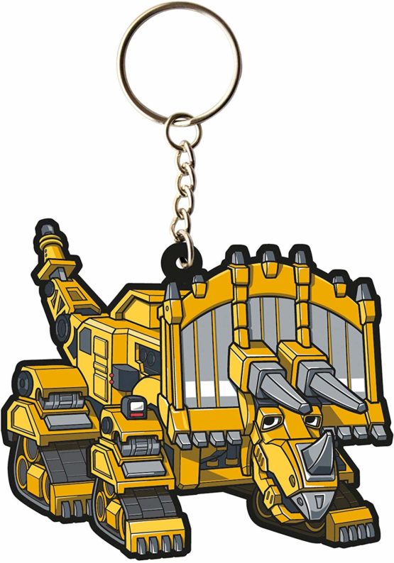 Joy Toy Dino 99830 Trux Vinyl – 2 Charktere – Tyrux with Dozer Keyring – 5 cm x 5 cm