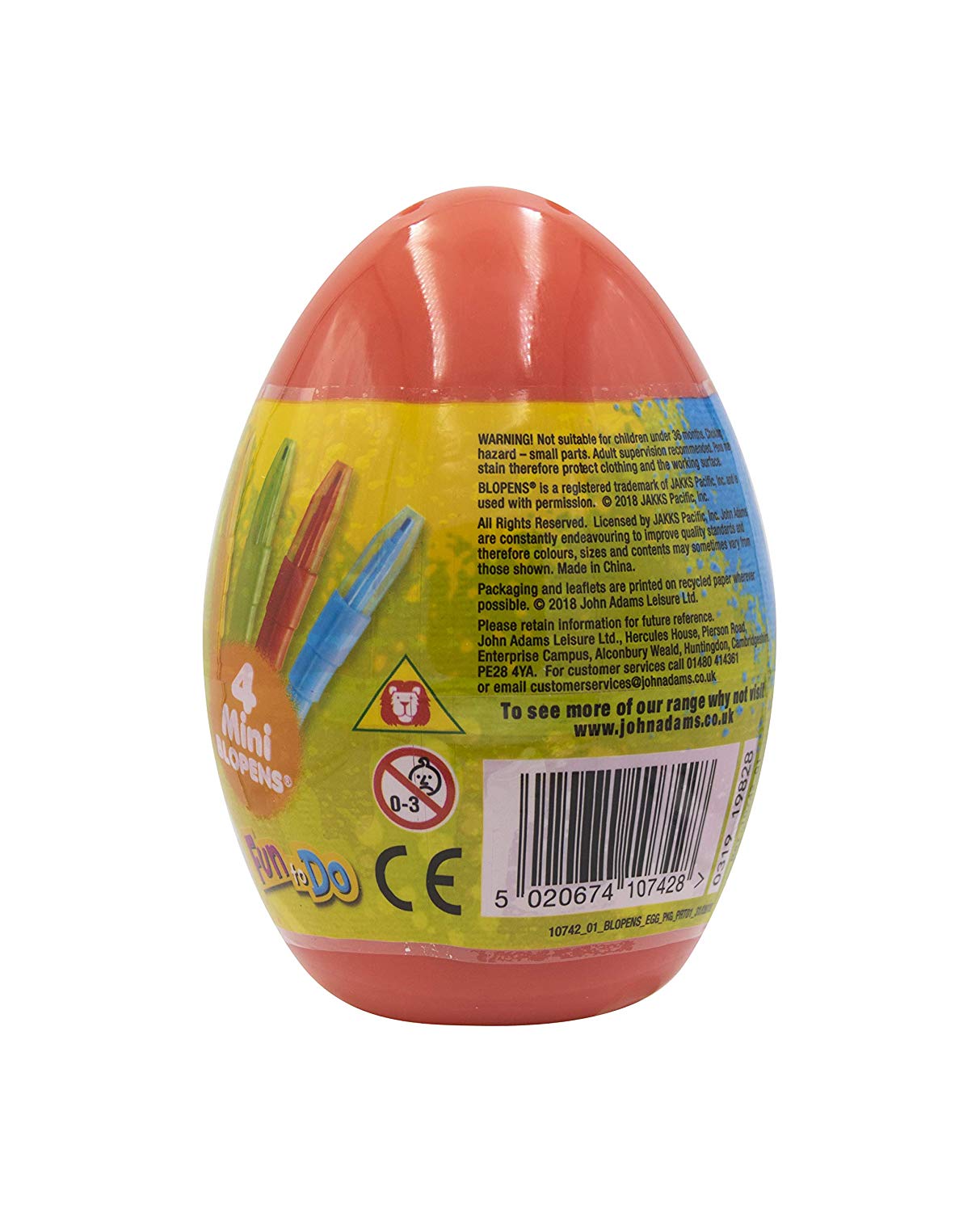 John Adams 10742 BLOPENS-My Creative Egg, Multi, Multicolor - Image 4