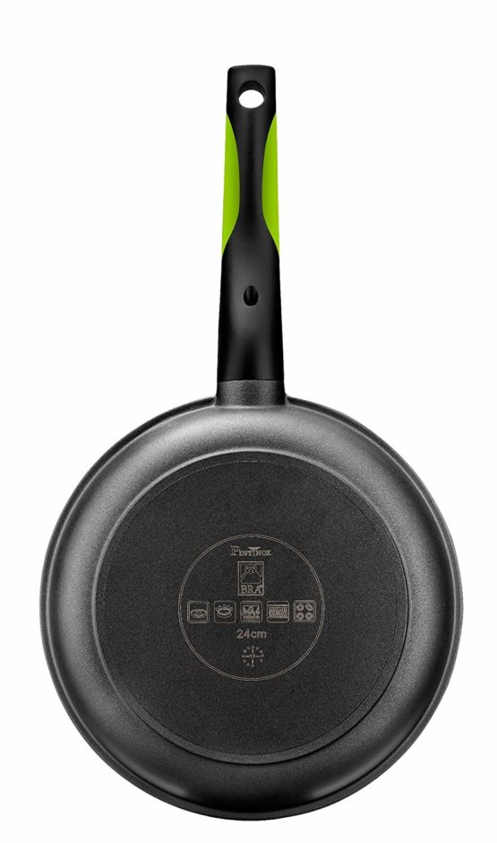 Braisogona PRIOR - Frying Pan, Cast Aluminium with Teflon Classic Non-Stick Coating 24 cm Black Cookers Including Induction. - Image 3