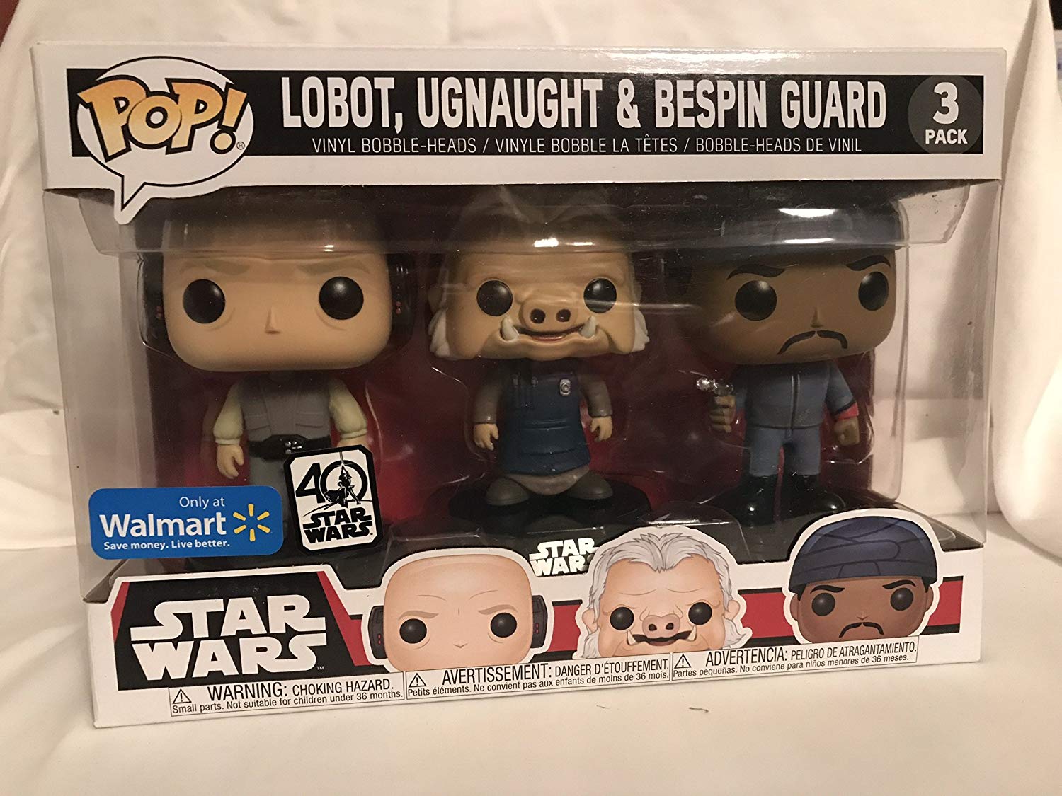Star Wars LAST LEVEL Pop Figure 3 Pack: LOBOT, UGNAUGHT, BESPI, Cartoon, Multicolored, Single (14957), Multicoloured, único - Image 3