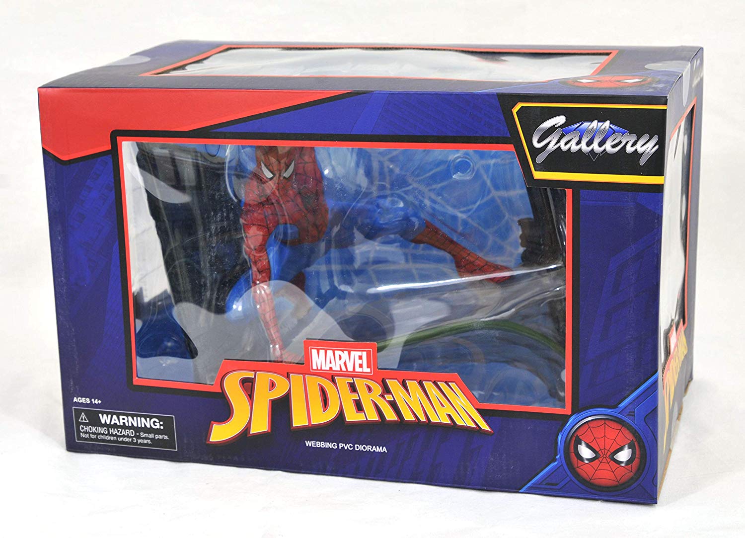 Marvel Comics Spider-Man Comic Webbing PVC Diorama, Multicolor - Image 2