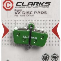 Clarks VX859C Organic Disc Brake Pads for Avid Xo Trail, Silver