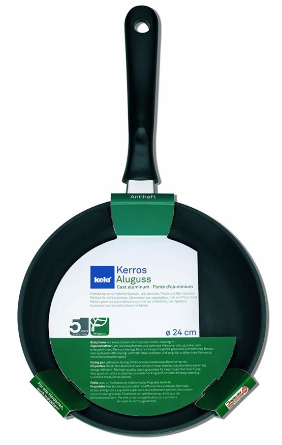 kela "Kerros Serving Pan, Cast Aluminium, Black, 24 cm - Image 3
