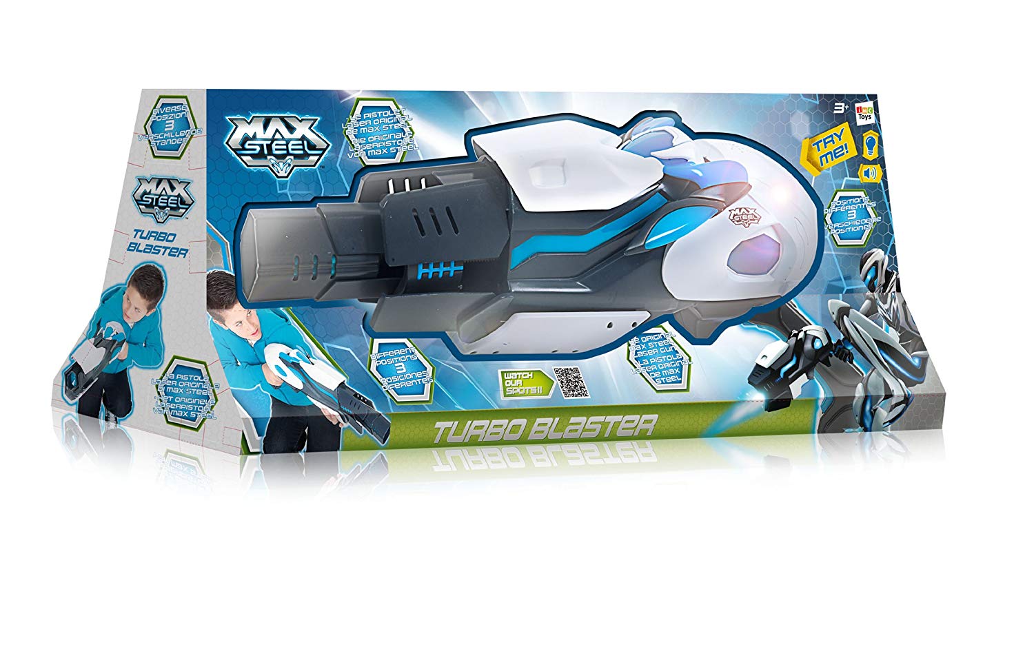 IMC Toys 21006MS Max Steel Turbo Blaster, Small - Image 2