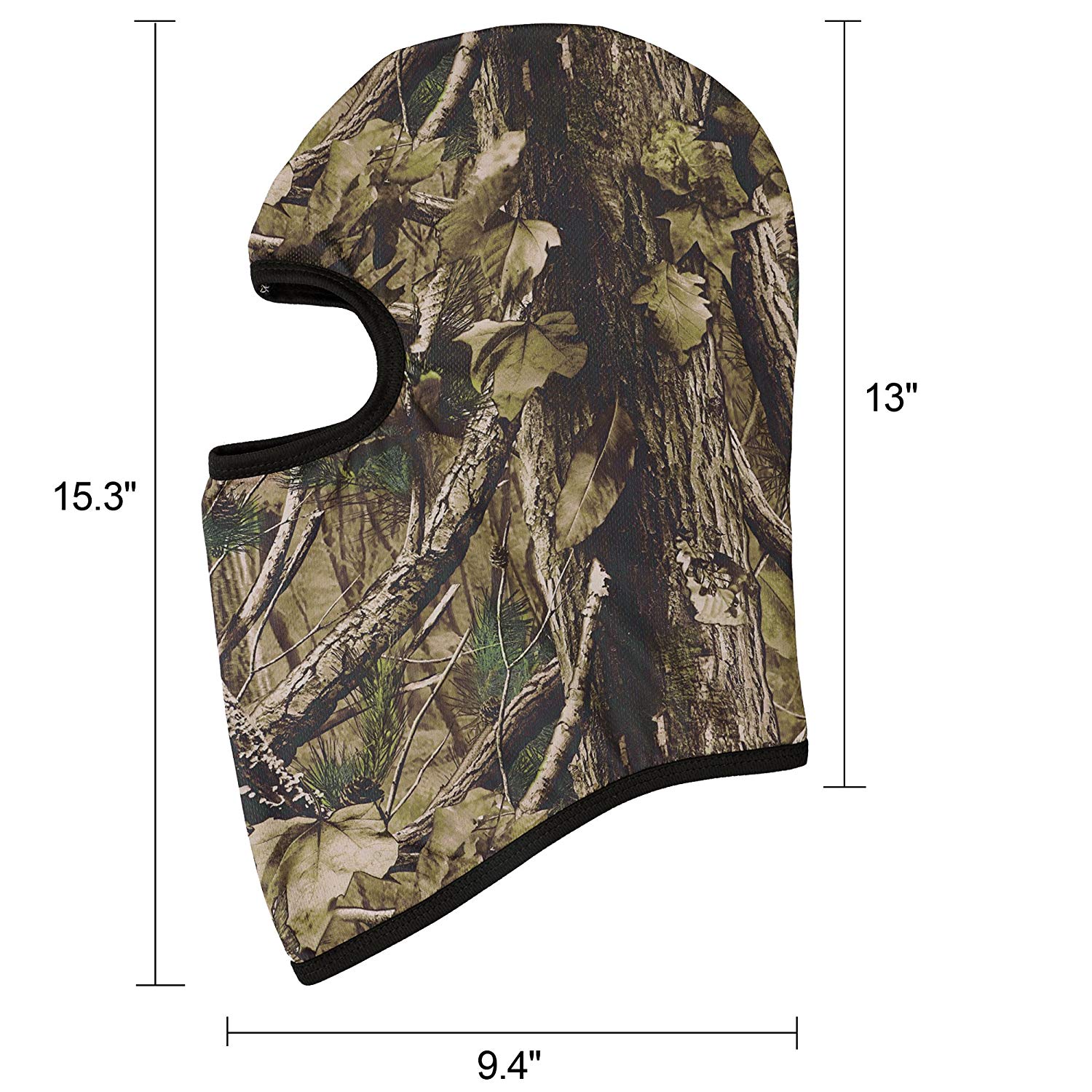 TAGVO Hunting Balaclava Face Mask, Windproof Camouflage Balaclava Tactical Hood Headwear - Image 4