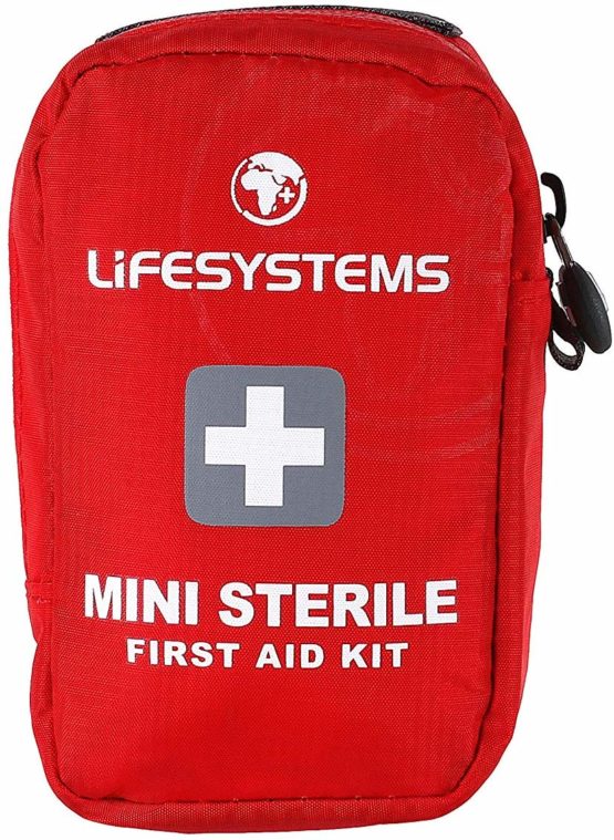 Lifesystems Mini Sterile First Aid Kit, CE Certified Contents, High Quality Items for Travel And Holiday