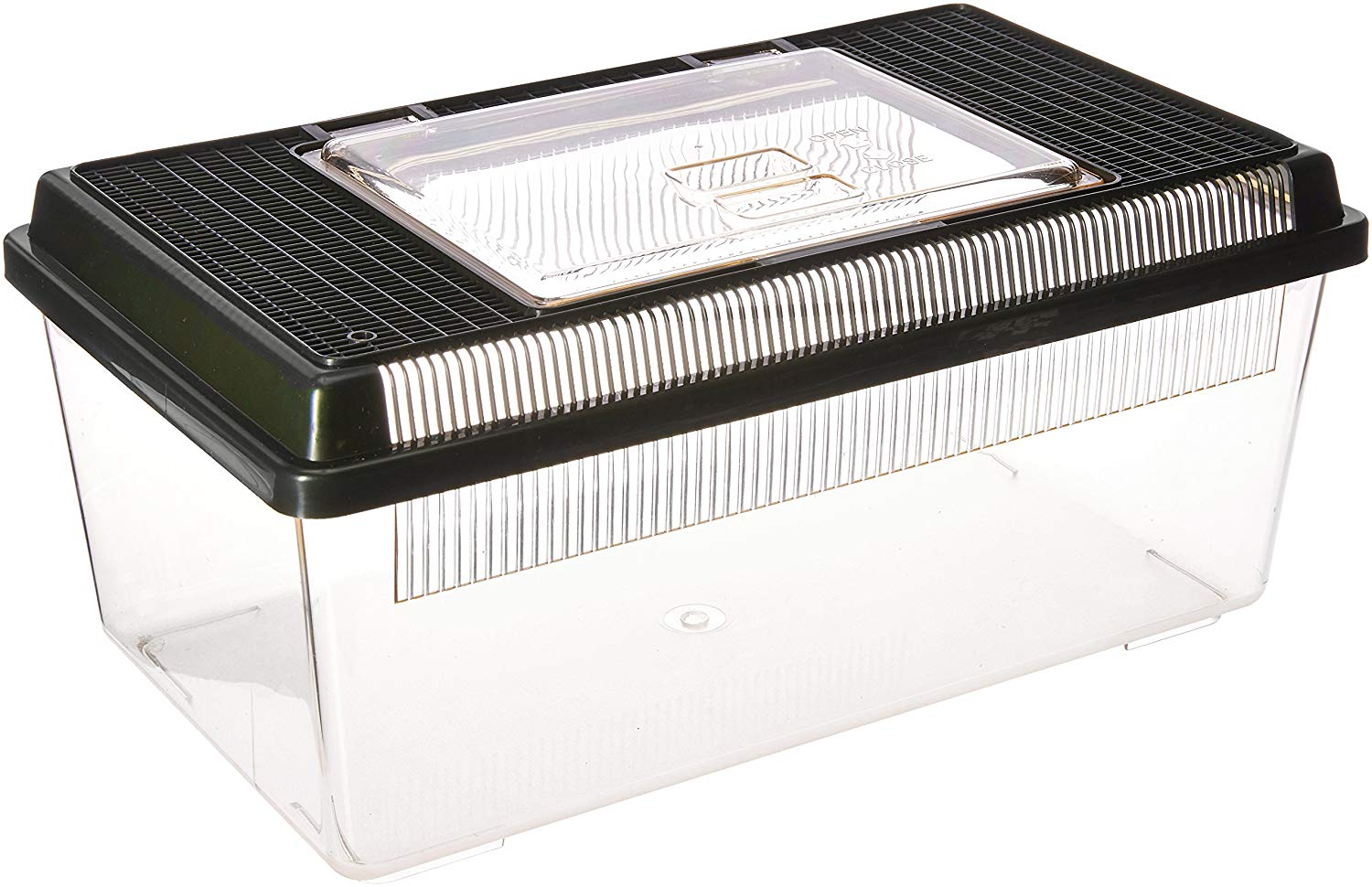 Exo Terra PT2300 Flat Faunarium, Medium, Black
