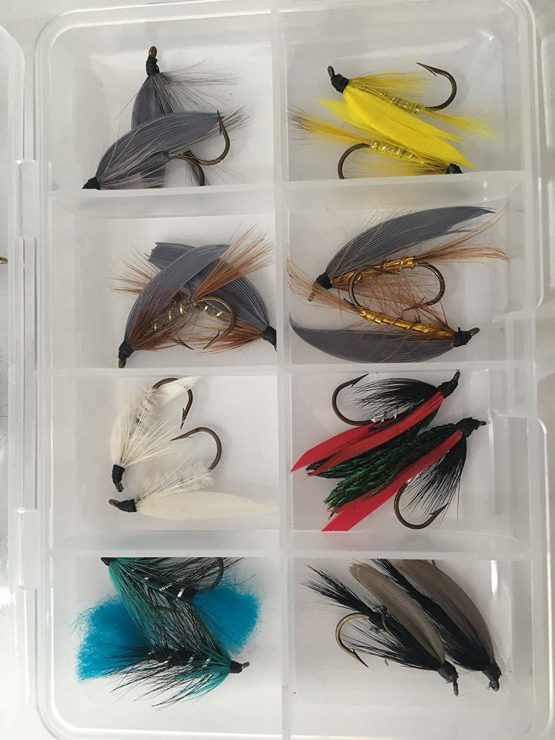 BestCity Fly Fishing Box of Large Wet Seatrout - Sewin flies pack of 30 flies size 6 - Image 2