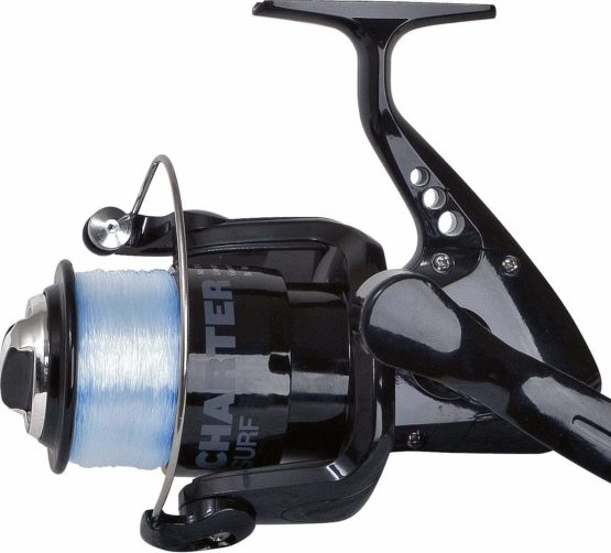 FLADEN CHARTER 70 (1BB) Front Drag Large Fixed Spool Spinning Reel with 20lb line on - Shore, Beach Casting and Boat fishing [11-420-70]