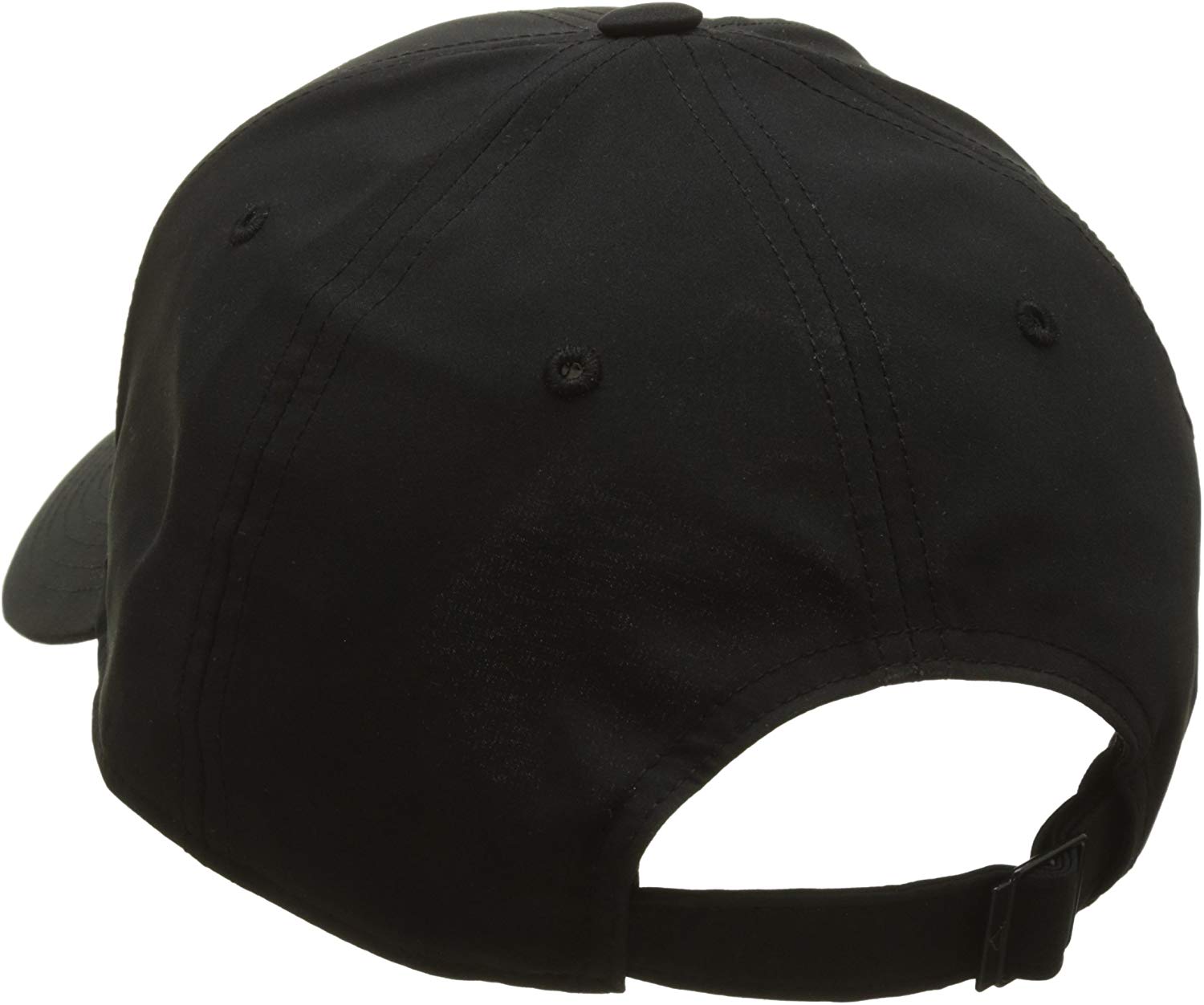 Adidas Men Classic Six-Panel Lightweight Metal Cap - Black/Black/Black, OSFM - Image 2