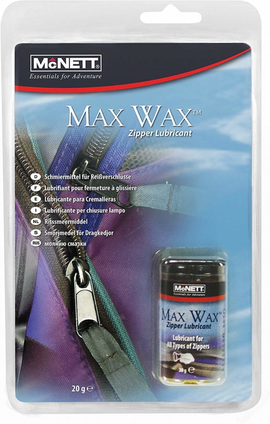 McNett - Max Wax - Zipper