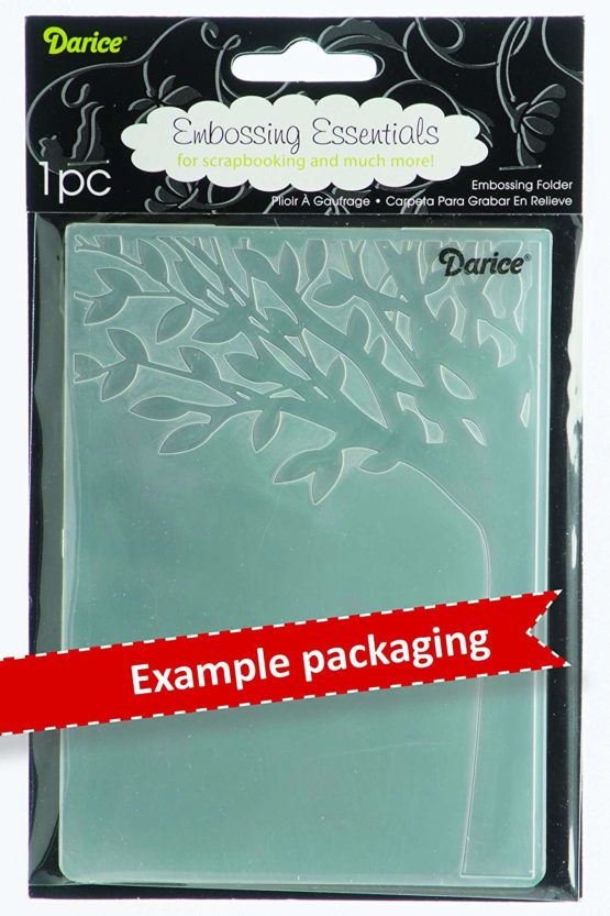 Darice Doily Lace Embossing Template, Transparent, 10.8 x 14.6 cm - Image 2