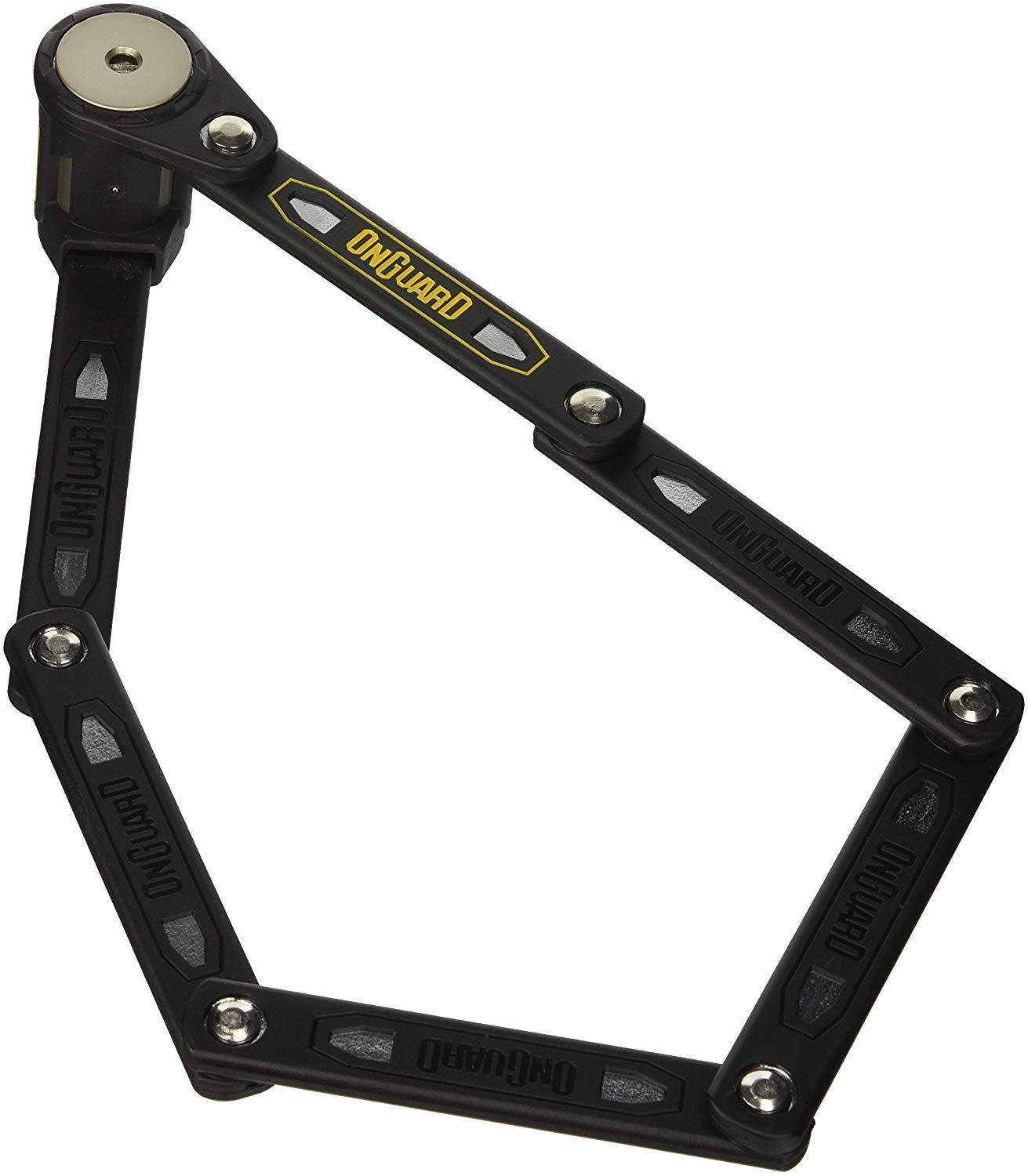OnGuard K-9 Folding Lock, 79cm, Black