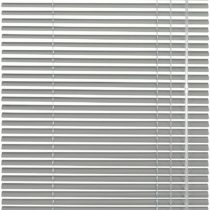GARDINIA Aluminium Venetian Blinds, Visibility, Light and Glare Protection, Wall and Ceiling Mounting, Mounting Kit Included, Aluminium Venetian Blinds, Silver, 80 x 175 cm (WxH)