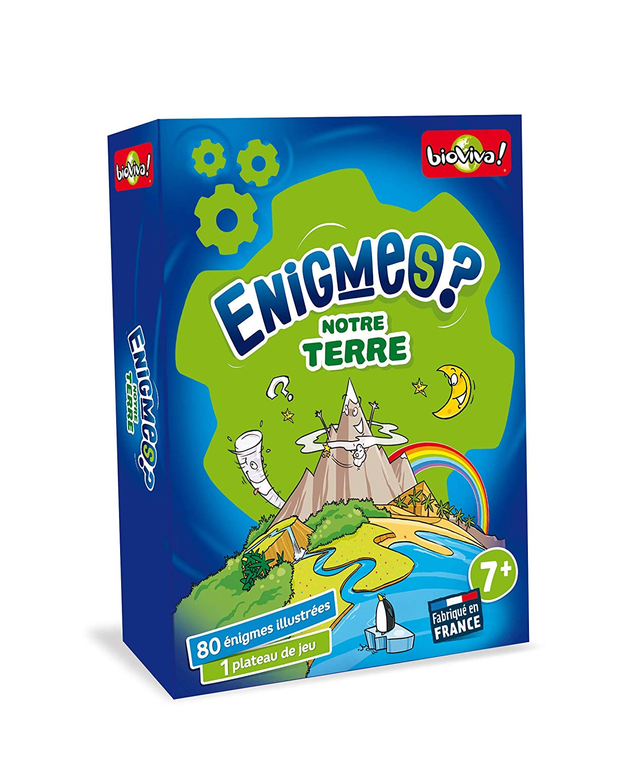 Bioviva Riddles Enigmas- Our Earth Card Game, Multi- Color