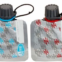 GSI folding bottle, folding bottle set, multicoloured, 60 ml, 91340