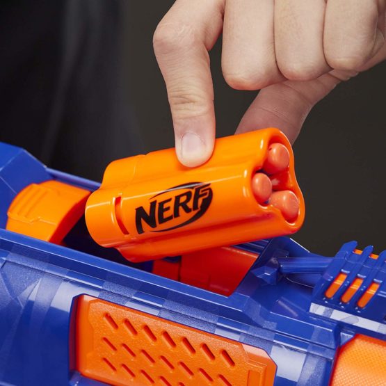 Trilogy DS-15 Nerf N-Strike Elite Toy Blaster with 15 Official Nerf Elite Darts and 5 Shells – For Children, Teens, Adults - Image 4